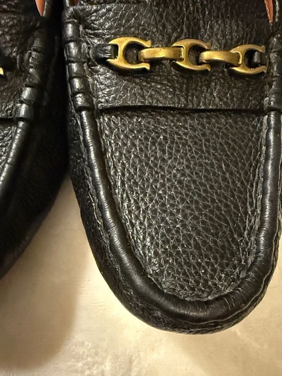 COACH Crosby Driver Pebble Leather Loafers 8B - Picture 12 of 12